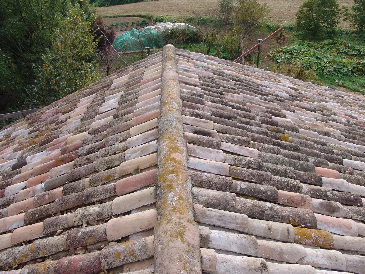 tejado pendiente teja arabe antigua Reforma tejado casas antiguas